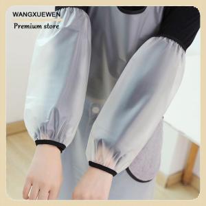 [COD] ปลอกแขนกันน้ำทีพียูป้องกันสกปรกทำความสะอาดบ้านแขนกวางแขนปลอกข้อมือปลอกแขนอุปกรณ์เสริมผ้ากันเปื้อนครัว