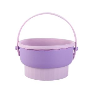 BAIXL with Silicone Handle Makeup Brush Cleaner Beauty Detachable Brush Cleaning Mat Portable Silicone Cosmetic Brush Holder Women