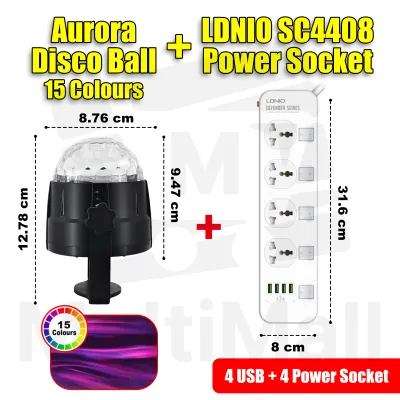 Disco Party Light | Karaoke Ball Light| Disco Ball| Disco Ball Light | USB Light| Colourful Light | Disco Light Party Ball | Disco Light for Home | Disco Light Party | Disco Led Light | Disco Lights Party Deco | Disco Ball Lights Led World