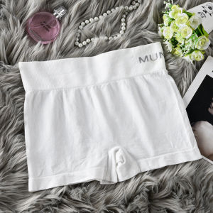 OK Bra MUNAFIE Women Mid-Waist Seamless Panties Soft Stretch Boxer Briefs Comfortable Cotton Underwear