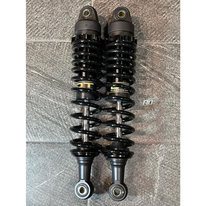 Honda Wave โช๊คหลัง DT Suspension แท้ 295-320 MM. เวฟ Wave Dream สปิงเล็ก ปรับสตัทสปิงได้ ระบบน้ำมัน ของแต่งรถ มอไซค์ อะไหล่