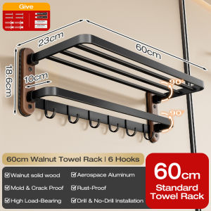 Pemegang Pengering Rambut Hair Dryer Holder Organizer Wall Mounted Hair Blower Bracket Hanger Storage Rack No Drill