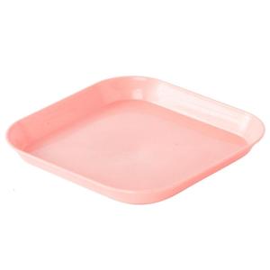Reusable Lightweight Plate Straw Plate Dishwasher & Microwave Safe Dinner Plate Unbreakable Sturdy- Dessert Plate