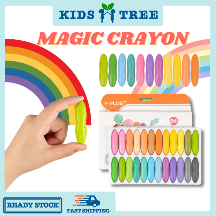 36pc Peanut Crayon for Toddlers Babies Drawing Coloring Set Crayon Set
