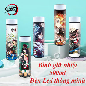 Bình giữ nhiệt thông minh bằng thép không rỉ các nhân vật trong Kimetsu No Yai ba cực kỳ dễ thương