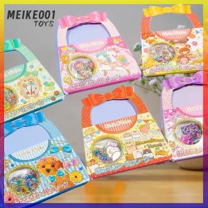 MEIKE001 1 Set 3D Cartoon Laser Sparkling Heart-shaped Animal Mobile Phone Case Decals Y2k Crystal Marbles Stickers DIY Decoration