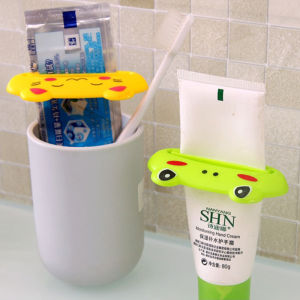 FF Pasta Pemeras Pasta Gigi Pola Hewan Desain Kartun/Pembersih Wajah/Alat Penekan Baskom Pasta COD