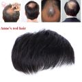 Wig Pria Rambut Pendek Kepala untuk Rambut Pc Wig Pria Atasan Pc Wig Pria Wig Tak Terlihat untuk Pria. 