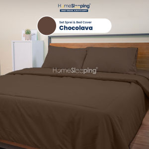 Homesleeing Bedcover set/ bundling - bedcover 200 - sprei 180 T 20 / bedcover 200 - sprei 180 T 30 / bedcover 180 - sprei 160 T 20 / estetik / lembut / Adem /plain / polos