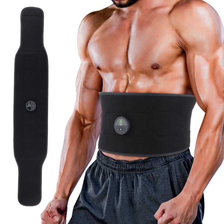 Agdoad Smart Electric Muscle Stimulator EMS Fitness Vibrating Belt
