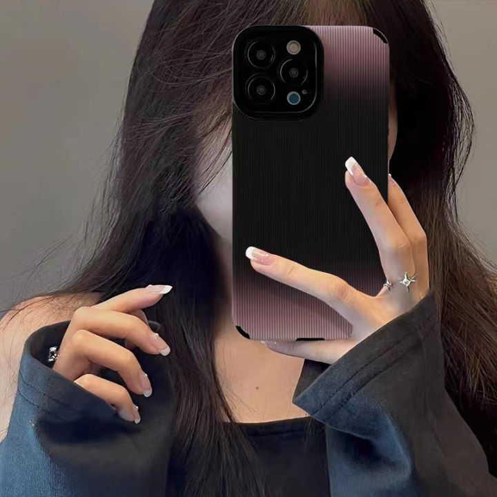 Mirror Iphone 11 Phone Case For Women Gradient Phone Case For