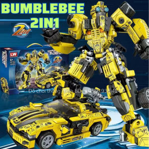 Mô hình siêu anh hùng IRON MAN phát sáng cực ngầu cho bé trai quà tặng sinh nhật - Mô hình robot biến hình Transformer Bumblebee
