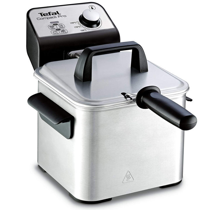 Tefal FR3220 Compact Pro Deep Fryer (2.5L) with Basket for Dual Level