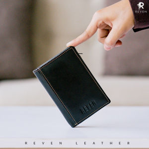 Dompet Pria REVEN GLORY WALLET Kulit Sapi 100% Cowok Lipat Dua Distro Keren Import Murah Terbaru