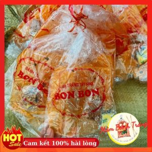 Xâu 12 gói bánh tráng phơi sương bơ cuộn Bon Bon bánh tráng cuộn bơ Tây Ninh - 04100045