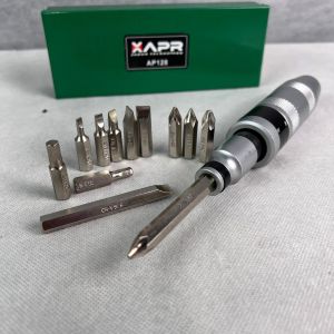 APR JAPAN obeng ketok screwdriver 1/4inch 13pc box baja pembuka baut AP128