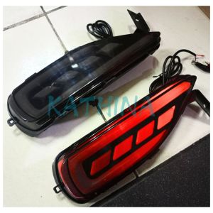Lampu Reflektor LED RGB Bumper Belakang Mobil All New Fortuner