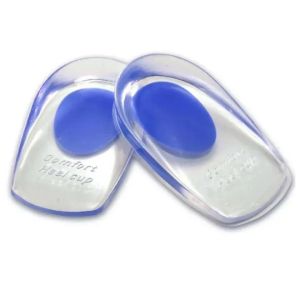 DIDI 1 Pair Silicone Gel Heel Cups Shoe Inserts Pads Cushion for Plantar Fasciitis Heel Spurs Heel Pain Foot Care Tool