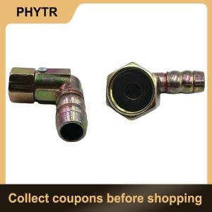 【PHYTR】 1pc Brass Hose Fitting 11mm 19mm Gas Cooker Universal  Hose Connection Internal Thread Intake Elbow Screw Connector Coupler