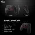 Fantech GP12 REVOLVER Gaming Controller usb จอยเกมส์ ระบบสั่นมอเตอร์คู่ รองรับเกมหลากหลาย รับประกัน 1 ปี. 