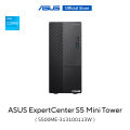 ASUS ExpertCenter S5 Mini Tower S500ME-313100113W, desktop, Intel Core i3-13100, 8GB DDR4 U-DIMM, 512GB M.2 2280 NVMe PCIe 4.0 SSD. 