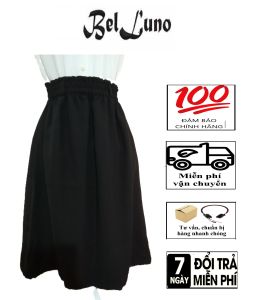 CHÂN VÁY CHỮ A CHẤT CHÉO HÀN THOÁNG MÁT NĂNG ĐỘNG. VÁY ĐẦM BIGSIZE MÃ BLV05-151