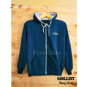 Jacket Hoodie Cewe Terbaru Jaket hoodie polkadot  jaket wanita terbaruJaket Hoodie Grirllist
