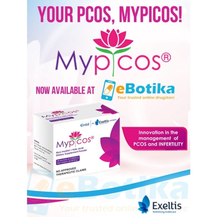 Mypicos Myo-Inositol Folic Acid Dietary Supplement | Lazada PH