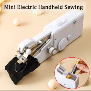 【FAST SHIP】Portable Mini Handy Sewing Machine Cordless Handheld Sewing Kit Single Thread Handy Stitch Machine Needlework