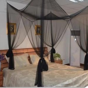 Square Mosquito Net with Four Doors