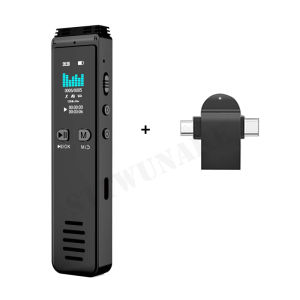Bluetooth Digital Voice Activated Recorder Professional Sound Recording Device Audio Listening Dictaphone STTWUNAKE