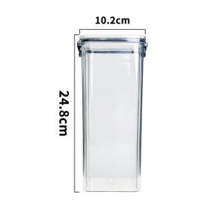 Hộp nhựa kín hơi đựng thực phẩm khô dung tích lớn 1800ml