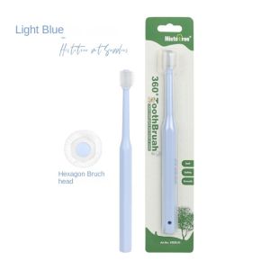 360° Pet Toothbrush Dog Cat Oral Hygiene Tartar Removal Microfiber Brush Toothbrush