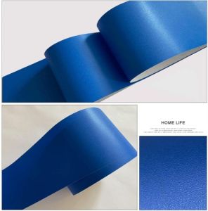DNV - Best Quality Wallpaper Border List 8cm x 8m Tembok Motif Polos Pastel Premium Sale Termurah