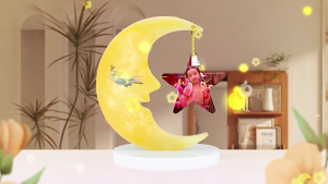 Love Star Moon Dolphins Photo Frame Silicone Mold with Base Bracket Epoxy Resin Tool Making Diy Craft Home Decor