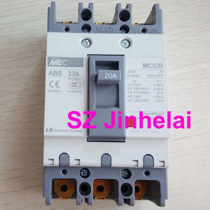 Công tắc không khí LS ABS33b ABE33b chính hãng công tắc mạch vỏ đúc 3P 6A 10A 15A 20A 30A