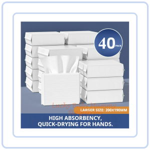 【Pure Care】 【20 packs/Box】Manhua Commercial Tissue Hand Towels Paper 120 Sheets For PublicUse