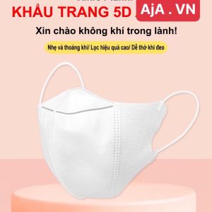 Khẩu Trang 5D T Tế Kháng Khuẩn Chống Bụi Cao Cấp