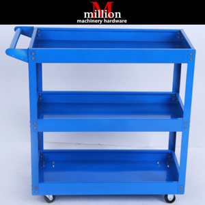 Red Blue Black 3 Layer Service Cart Tools Cart Trolley 3 Tier Tool Cart Trolley 200kg
