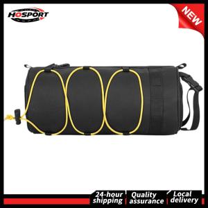 【Free Shipping】 Waterproof Outdoor Bike Frame Front Pouch with Handle Strap Bicycle Handlebar Storage Pack Bike Front Bag for Road Mountain Bike Cycling Travel
