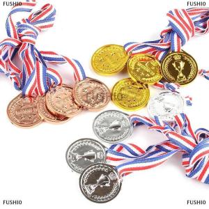 [COD] FUSHI0 Bronze Award Medal Winner Reward Football Competition Prizes Award Medal For Souvenir Gift Outdoor Kids Toys