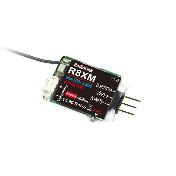 Radiolink R8XM 8 Channels Mini Receiver R8XM 2.4GHz Integrated ...