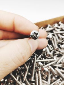 ỐC VÍT ĐẦU DÙ INOX COMBO 20 CONBẮN TƯỜNG BÊ TÔNG GỖ 4.0 x 25mmCHẮC CHẮN