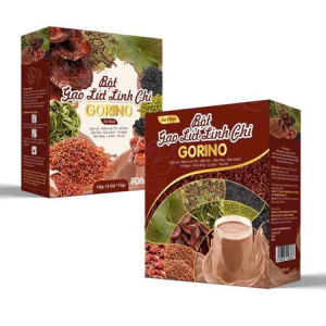 BỘT GẠO LỨT LINH CHI GORINO HỖ TRỢ GIẢM CÂN HỖ TRỢ ĂN KIÊNG GIÚP GIỮ DÁNG ĐẸP DA