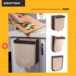Thùng Rác Gập Gọn Thông Minh Cài Cánh Cửa Hoặc Đặt Trên Mặt Sàn