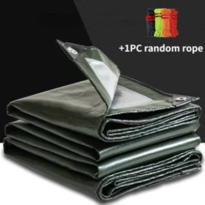 PE Waterproof Heavy Duty Canvas Tarpaulin Camping Tent Garden Canopy Awnings Truck Ship Furniture Rainproof Tarp Cover Sunshade Cloth