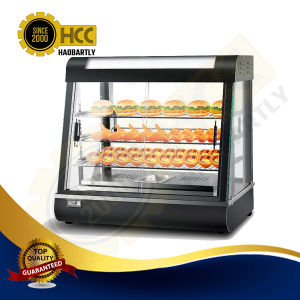 Wet & Dry Food Warmer Showcase 3 Layers for Roasted Foods