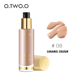 O.TWO.O Liquid Foundation bb Cream with Sunscreen SPF 50 Whitening Moisturizer Matte Effect Full Cover Dark Circles Blemish Flawless Full Coverage 24H Lasting Matte Finish Waterproof Makeup Foundation