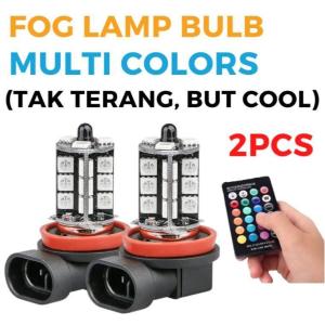 2PCS Nissan Almera 2012-2018 LED HID Fog Lamp Light Bulb Spotlight 6000k White Car Light Bulb H8 H11