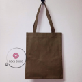R STORE - Tote Bag Polos Simpel Premium Pakai Perekat Bisa Dilukis (Bisa COD). 